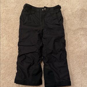 Columbia Kids Black Omniheat Snow Pants
